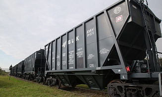 Белорусская цементная компания начала отправлять цемент в Россию собственным поездом