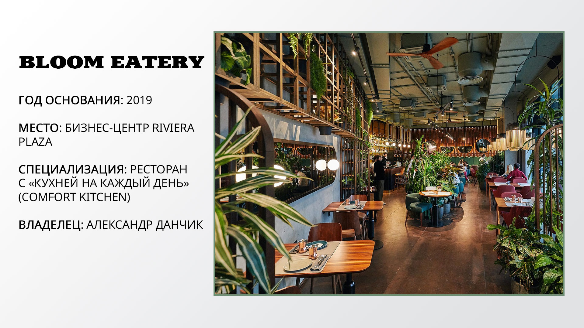 Bloom eatery