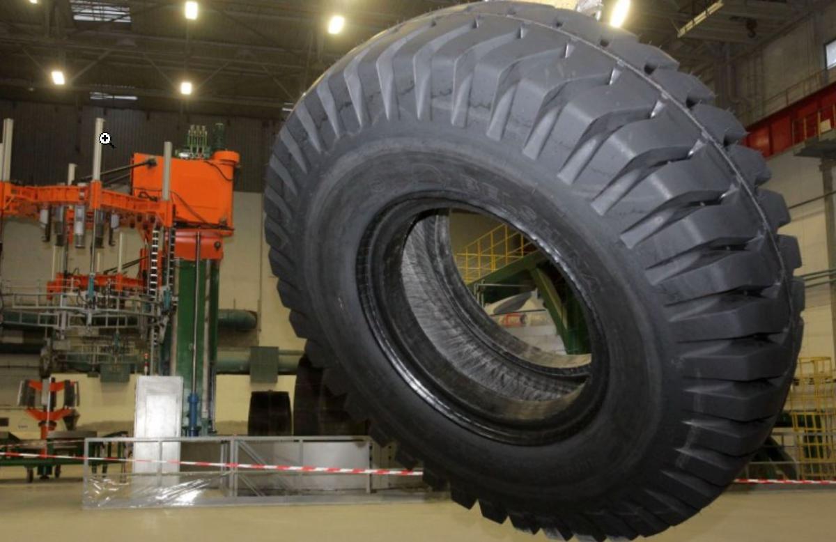 В России будут производить шины для БелАЗов