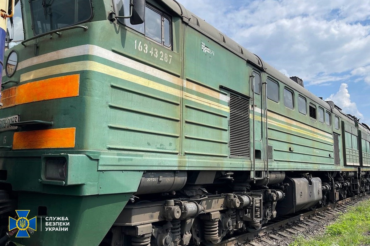 В Украине арестовали белорусские локомотивы