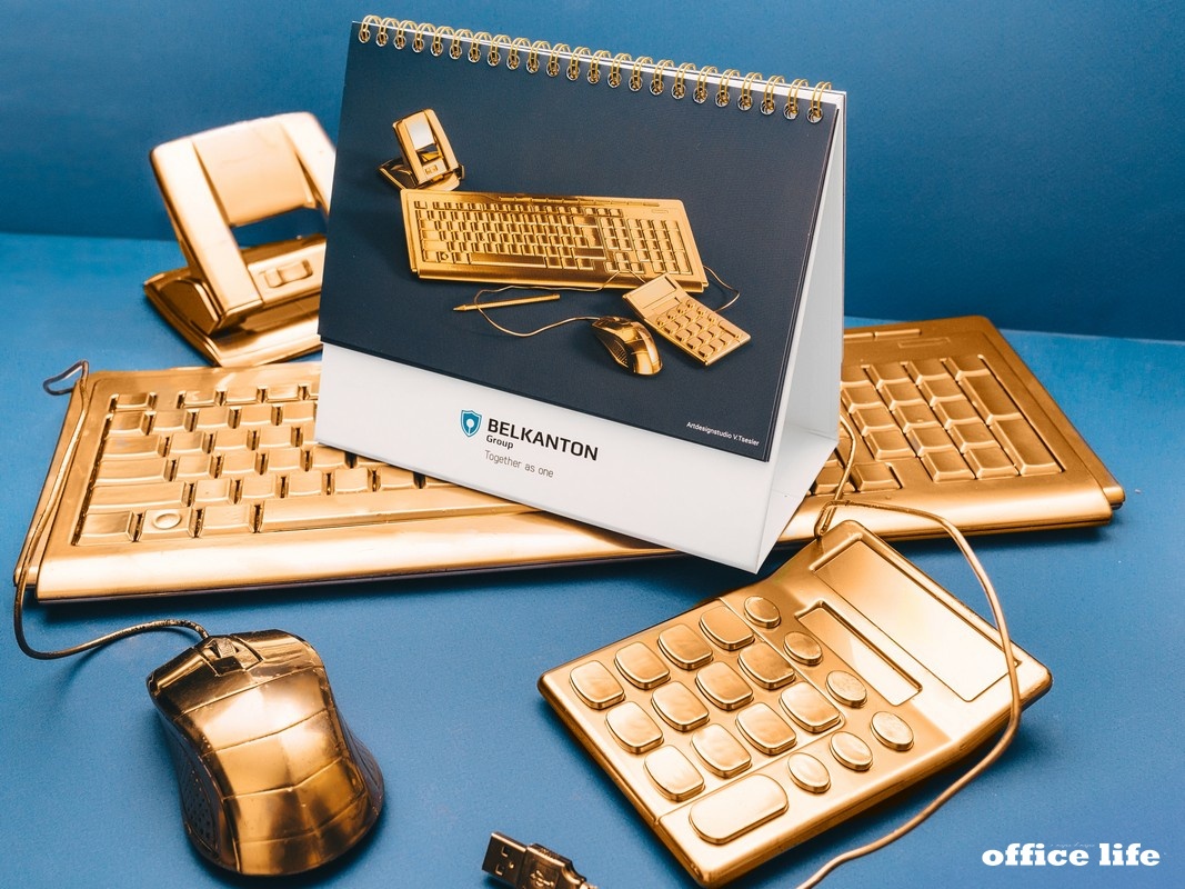 Цеслер покрыл «золотом» корпоративный календарь для Belkanton Group