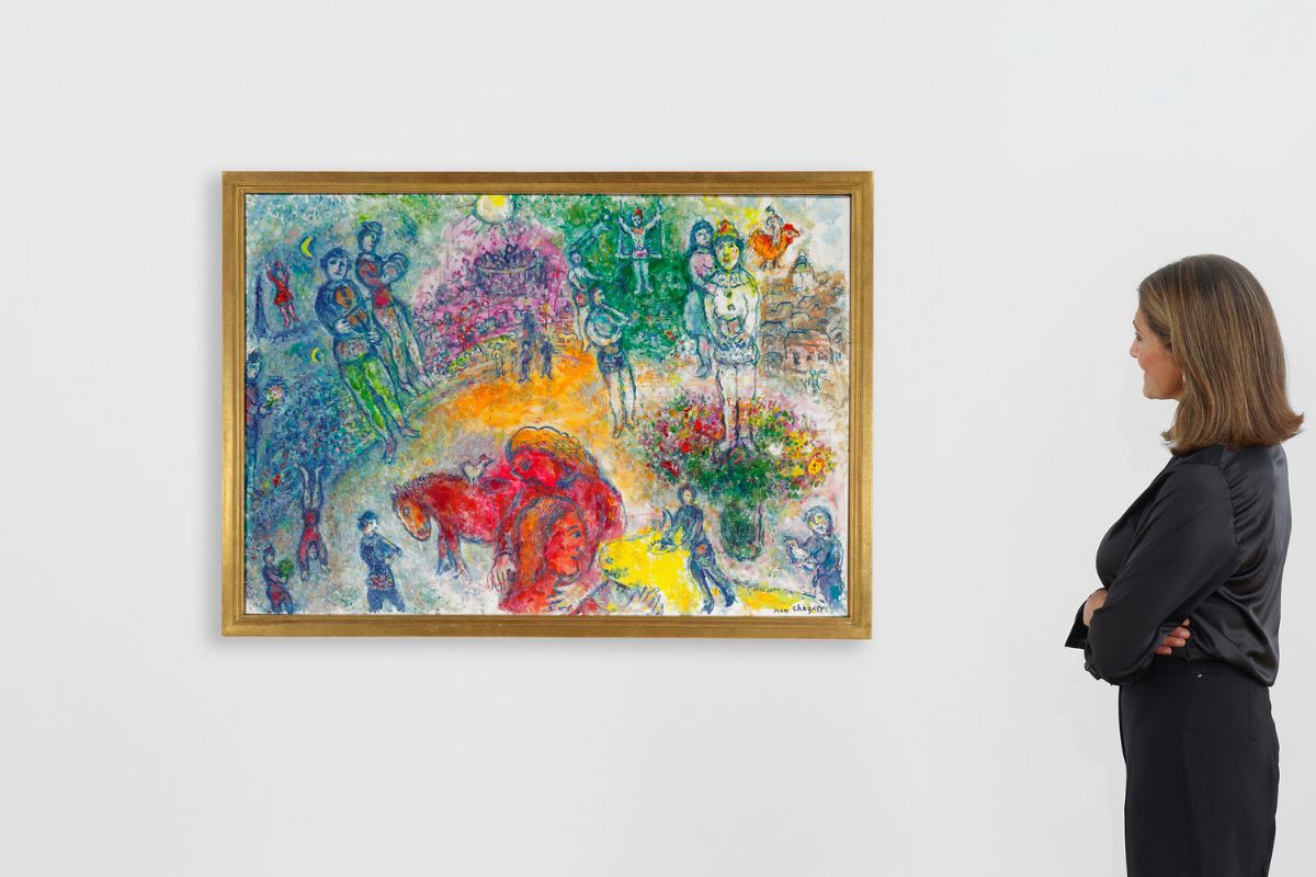 На аукционе продали картину Шагала за почти $3,5 млн