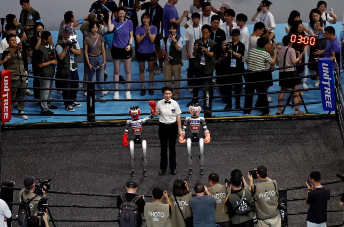 В Китае прошли первые Всемирные игры роботов (фото)