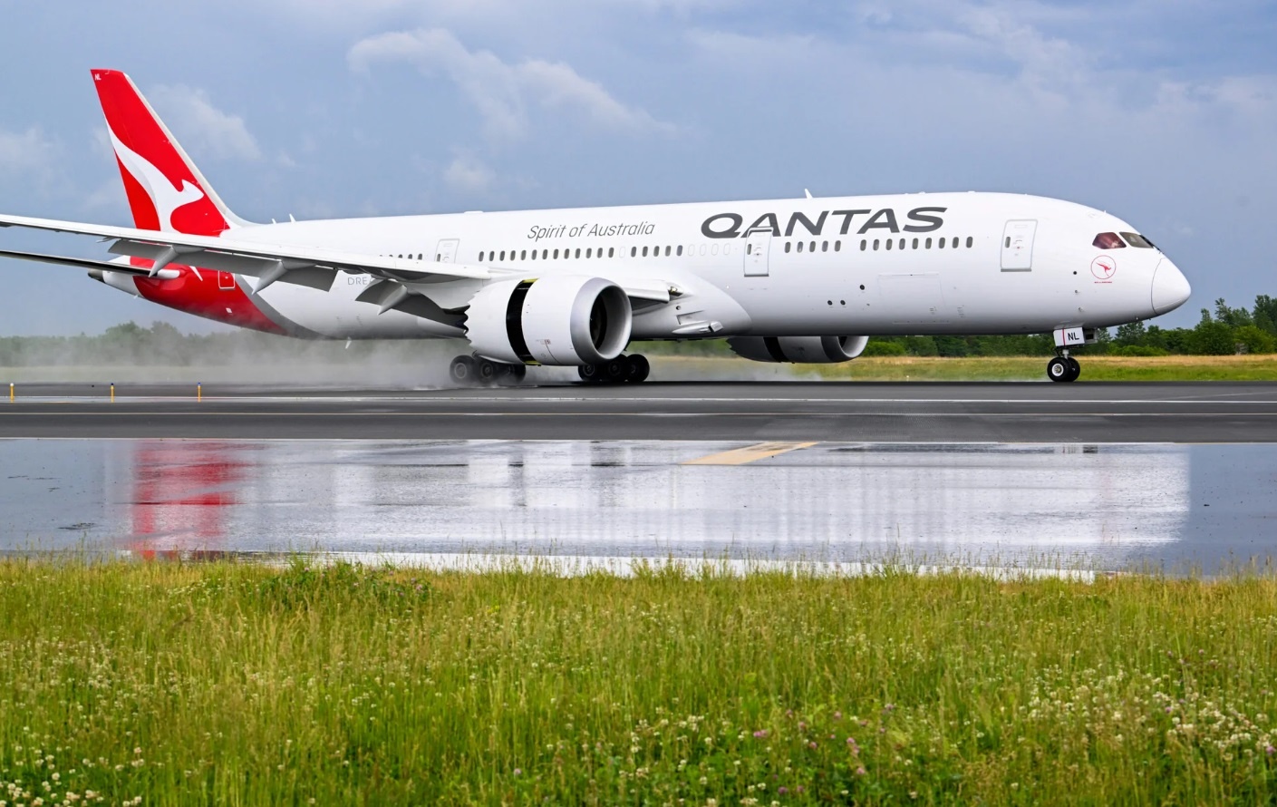 Qantas над Сиднеем