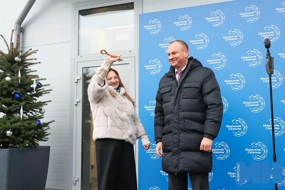 В Колядичах открылся рыбоперерабатывающий комплекс