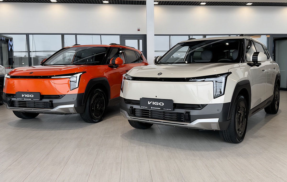 В Беларуси начались продажи электрокроссовера Dongfeng VIGO. Причем, дешевле, чем ожидалось