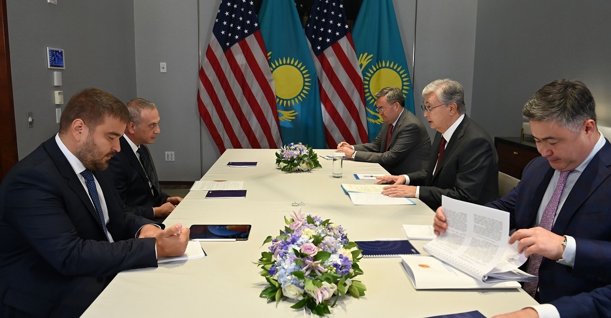 Токаев встретился с Добкиным в США: EPAM создаст в Казахстане технохаб
