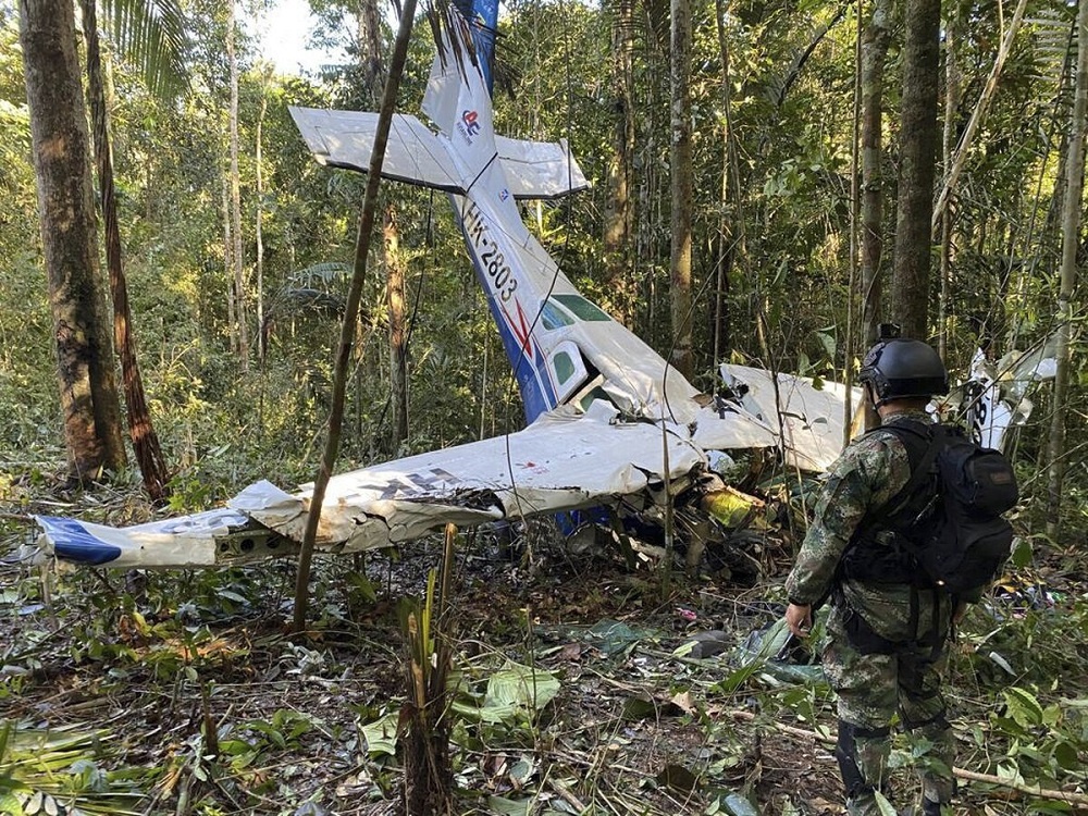В Колумбии спасли четверых детей спустя 40 дней после авиакатастрофы