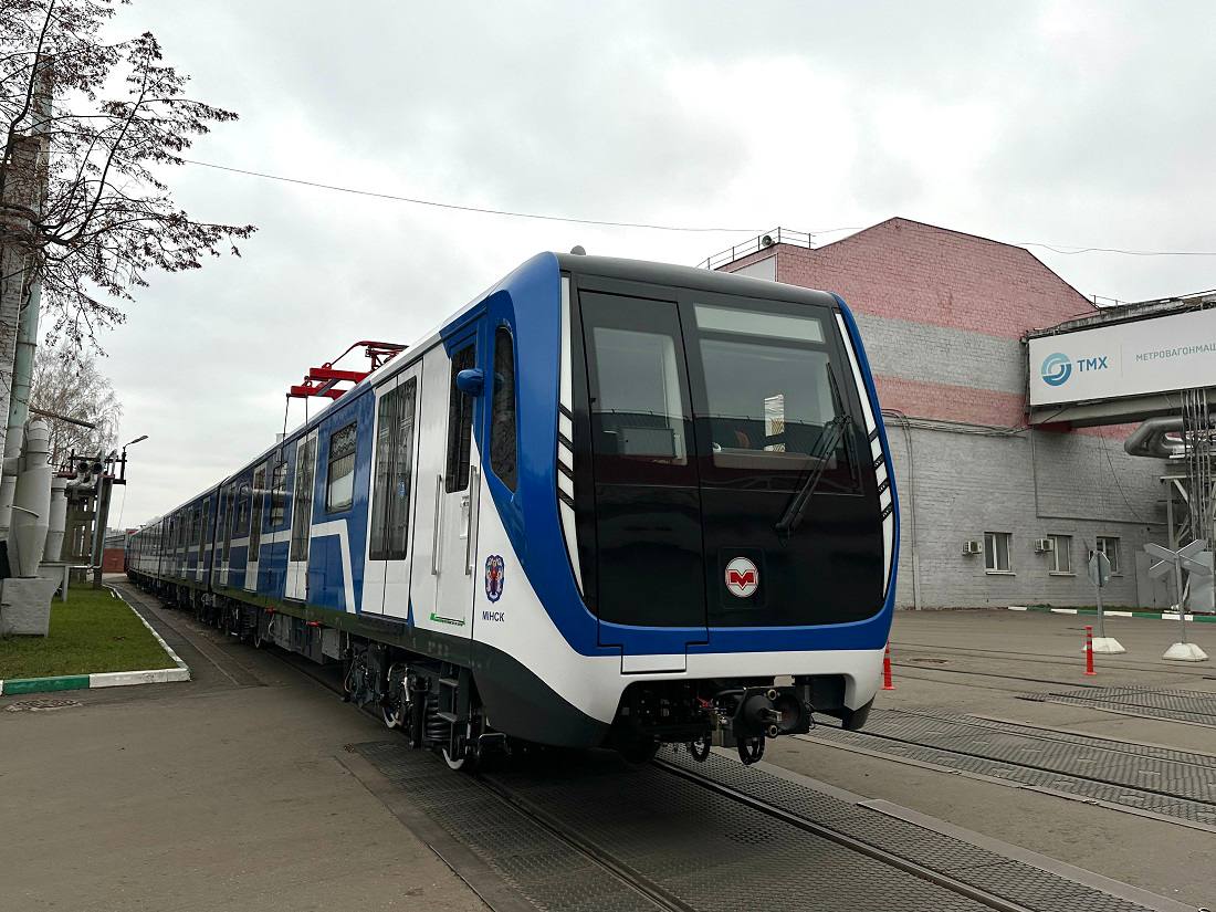 Минскому метро передали новую партию поездов «Минск-2024»