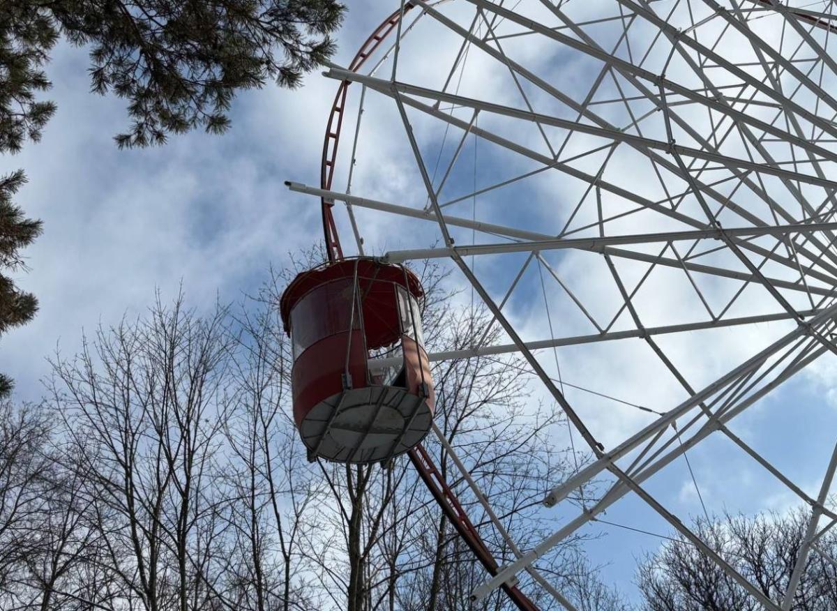 Колесо обозрения в парке Челюскинцев продали с аукциона. Что поставят взамен