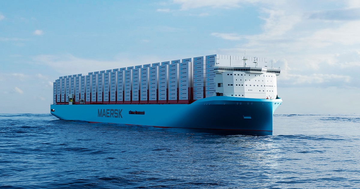 Компания Maersk показала свое первое судно биотопливе