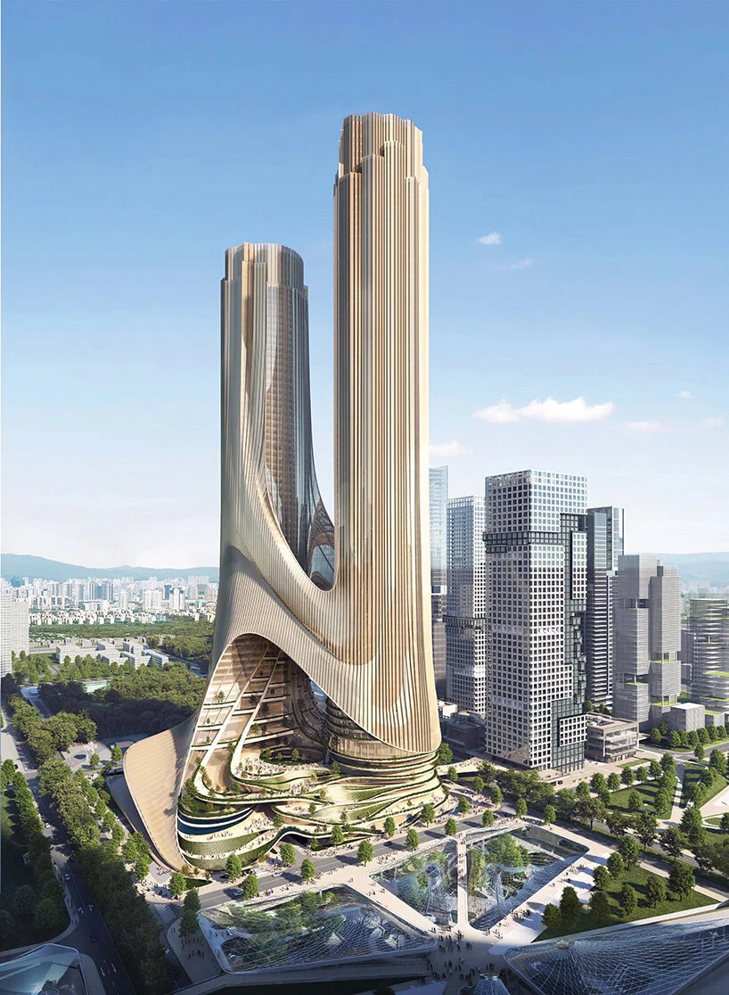 В Китае построят футуристичную башню-город, которая сможет принимать до 300 тыс. человек в день