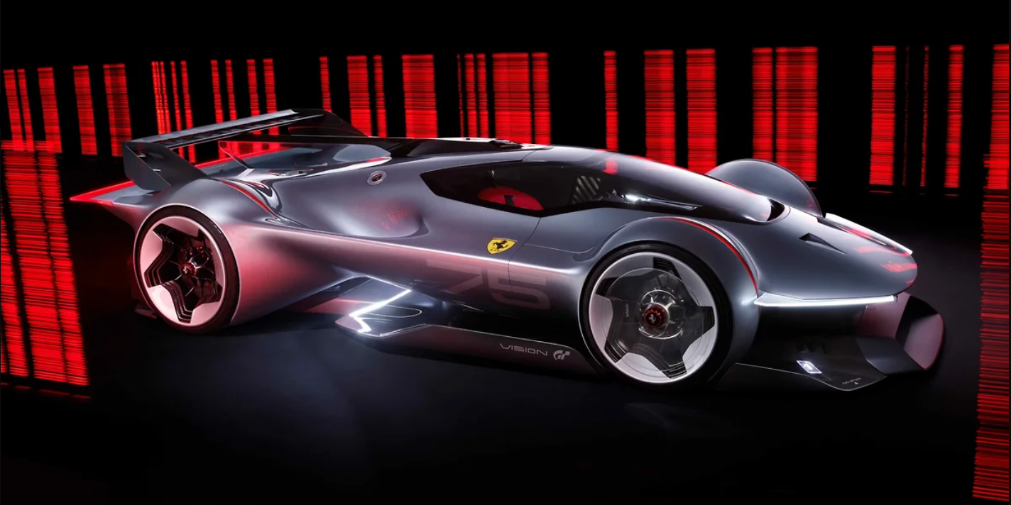 Ferrari создала виртуальный суперкар для видеоигры 