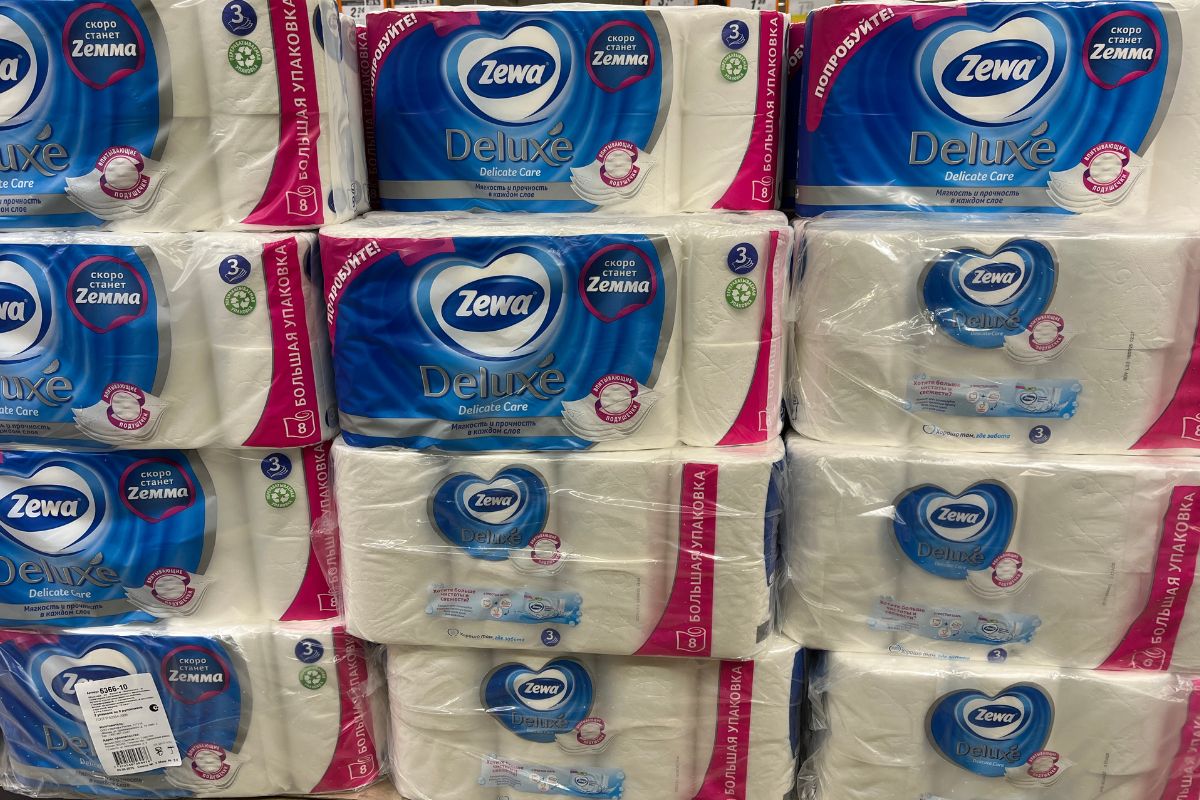 Производитель туалетной бумаги Zewa начал ребрендинг