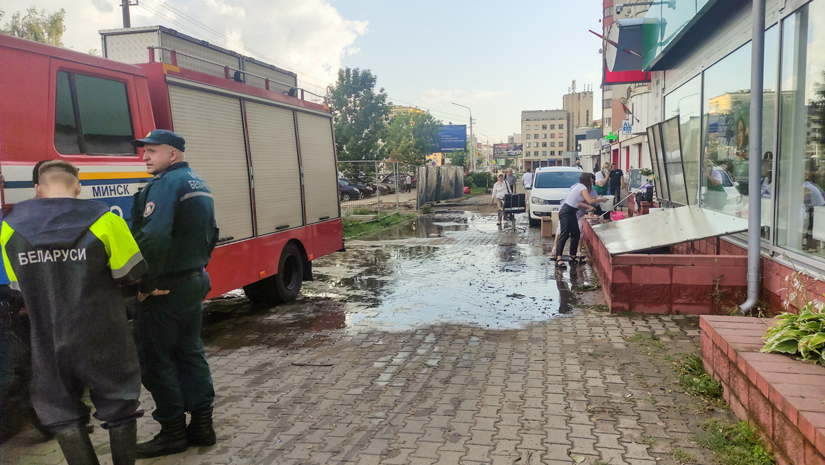 Как бизнесы восстановились после самого сильного ливня лета