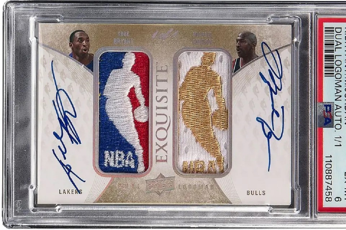 Карточку с автографами Майкла Джордана и Коби Брайанта продали за рекордную сумму