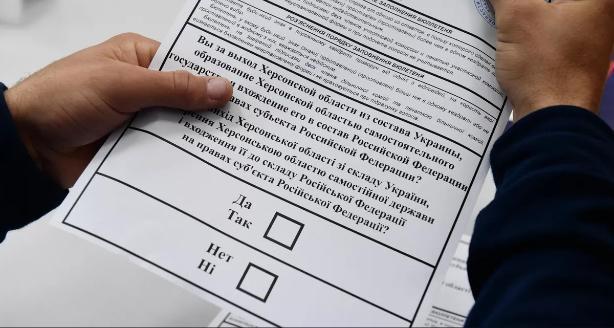 ЦИК трех из четырех регионов Украины заявили, что референдумы состоялись