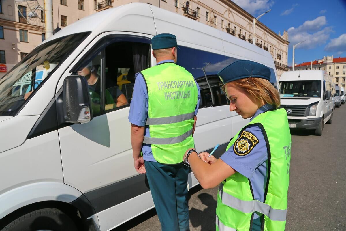 За нарушения в Минске конфискованы 10 маршруток