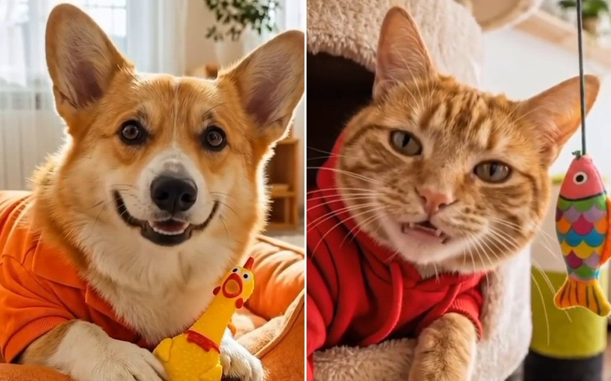 С мимимишными котом и собакой. В Беларуси сняли ролики, которые могут спасти от мошенников