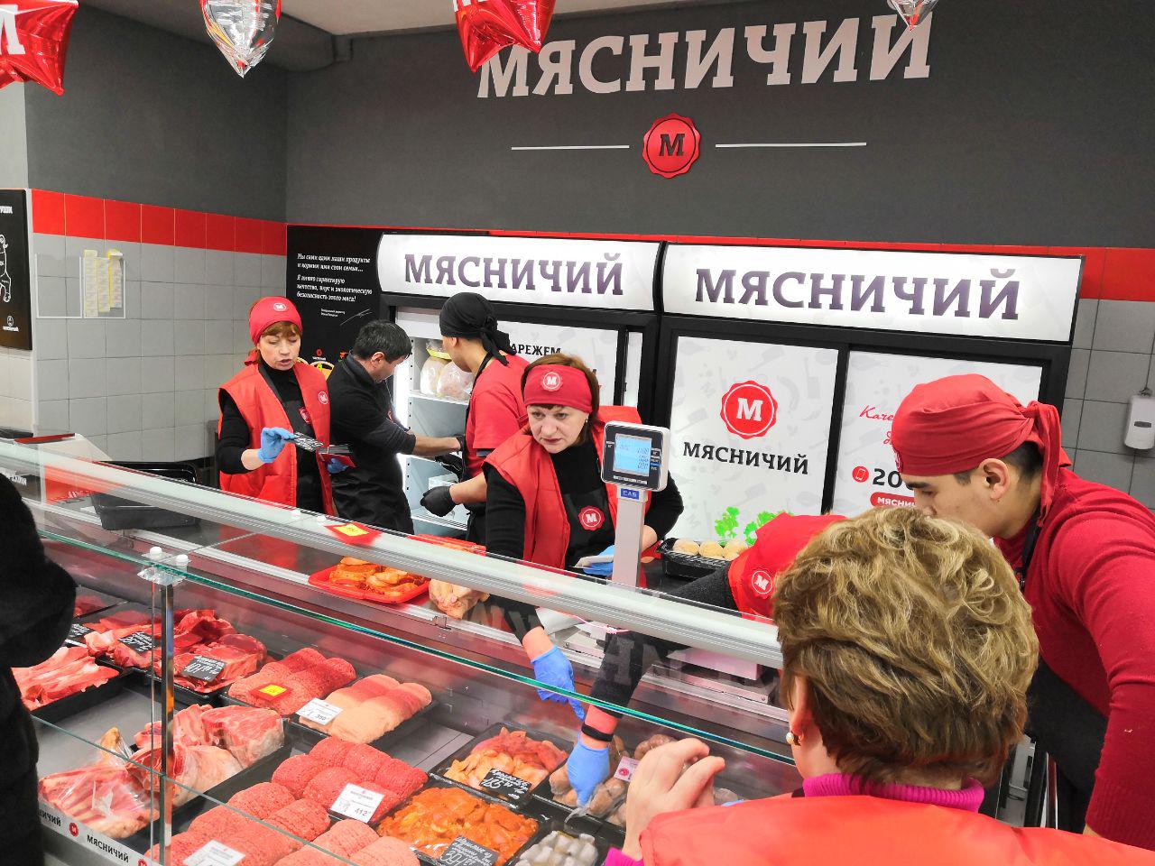 Российская сеть магазинов «Мясничий» придет по франшизе