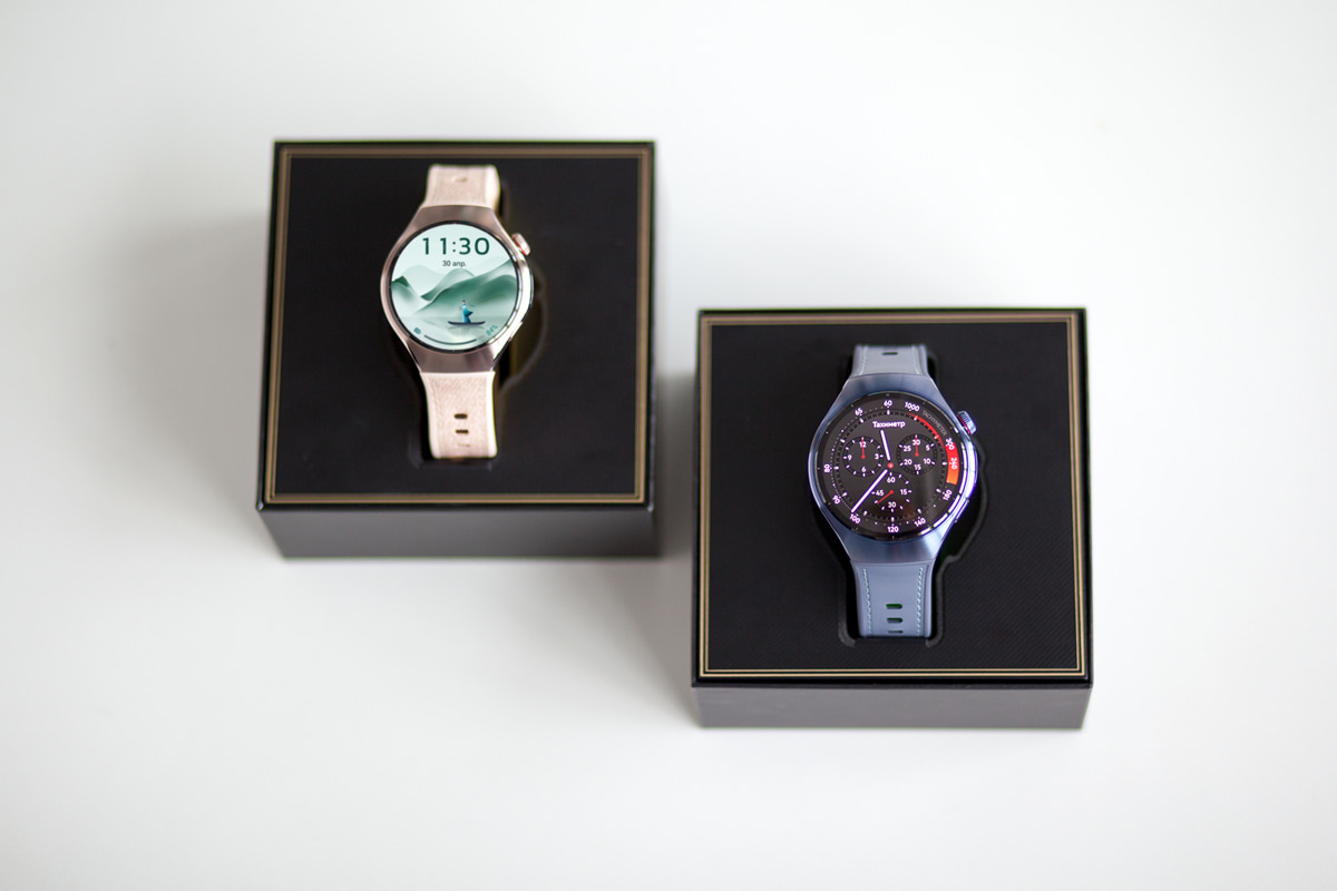 Флагманские смарт-часы Huawei Watch 5: футуристический дизайн и инновационный мультисенсорный датчик 