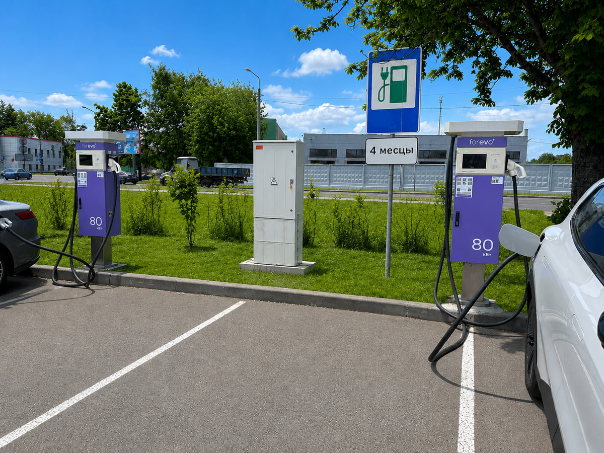 Forevo открыла 200-ю станцию зарядки электромобилей в Беларуси
