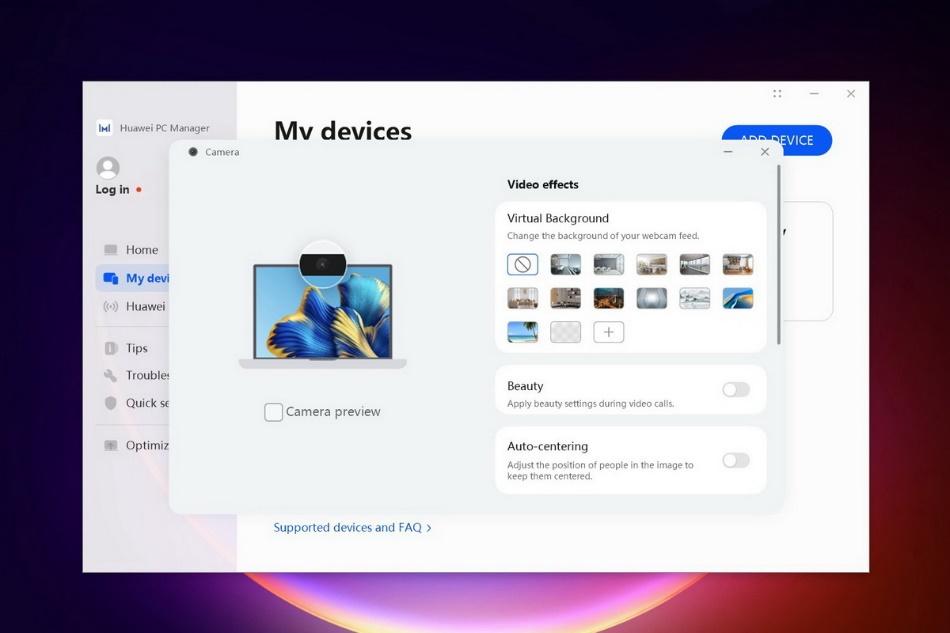 Мастерство инноваций: как работают умные видеоконференции в ноутбуках Huawei MateBook D