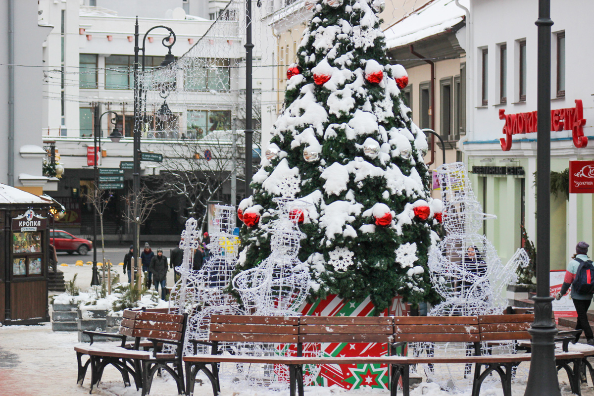 Синоптики рассказали, когда в Минске было самое теплое и самое холодное 1 января