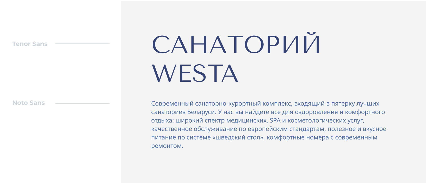 Санаторий и загородный комплекс «Веста» провел ребрендинг: смотрим, что получилось
