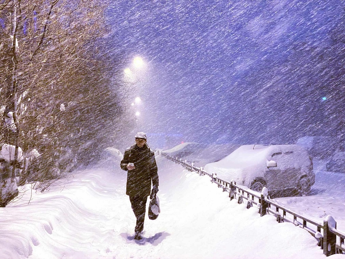 Снег и сильный ветер: Белгидромет объявил на 7 февраля штормовое предупреждение