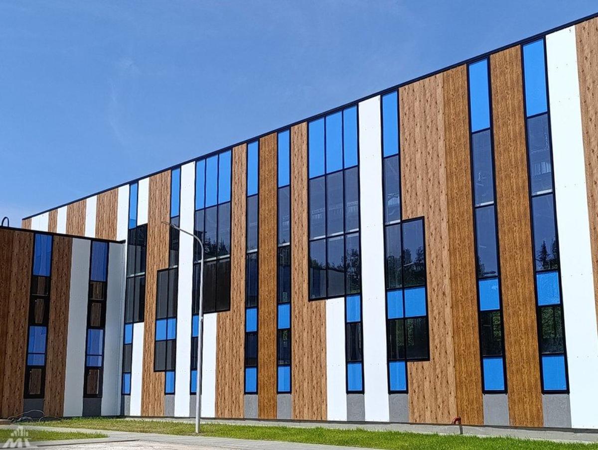 ФОК в экодизайне готовят к открытию. Как выглядит новый спортивный комплекс БГУ