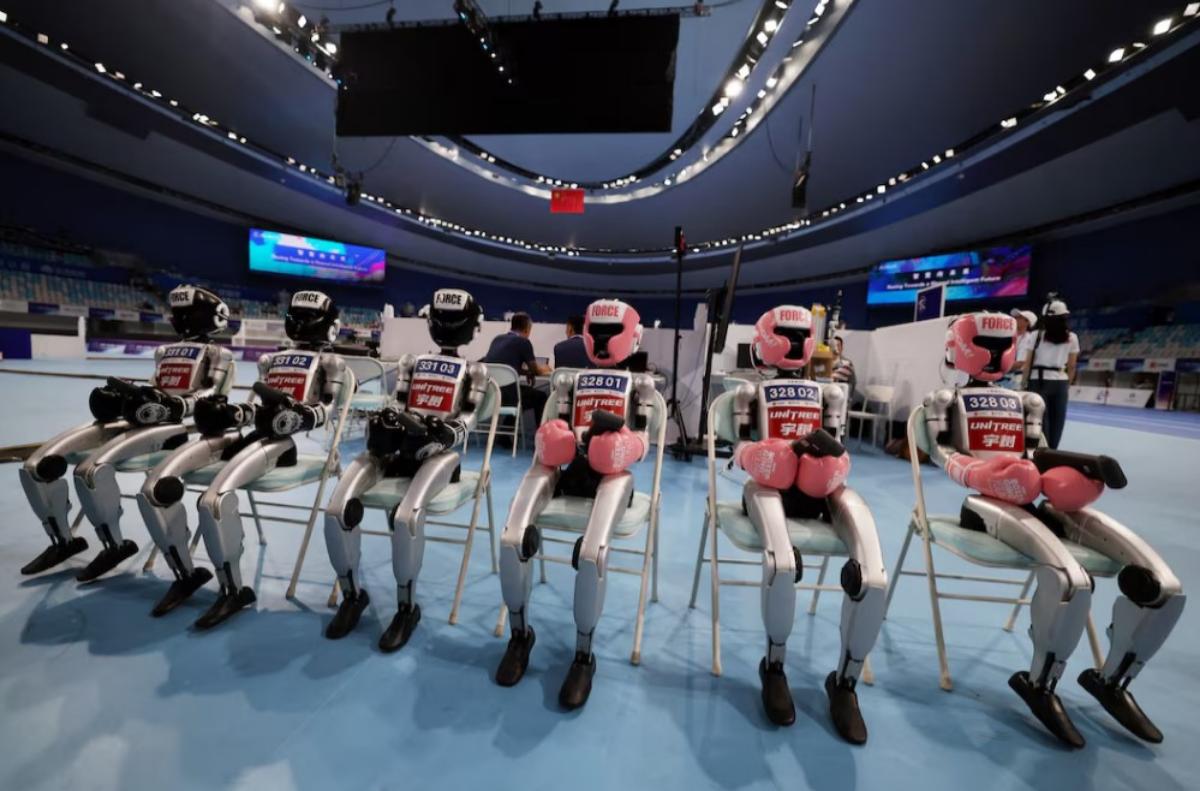 В Китае прошли первые Всемирные игры роботов (фото)