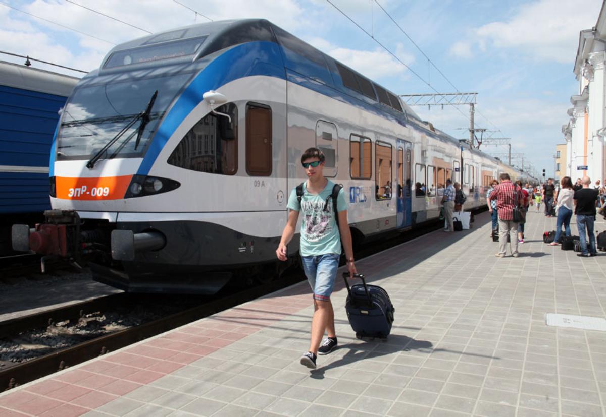 В июле в Витебск будет ходить больше поездов из Минска и Москвы