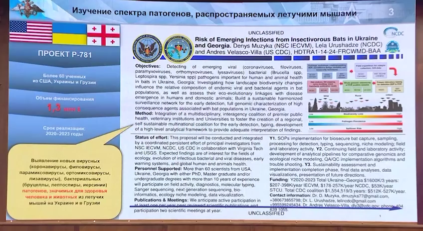 Россия и Китай потребовали от США объяснений по работе биолабораторий на Украине