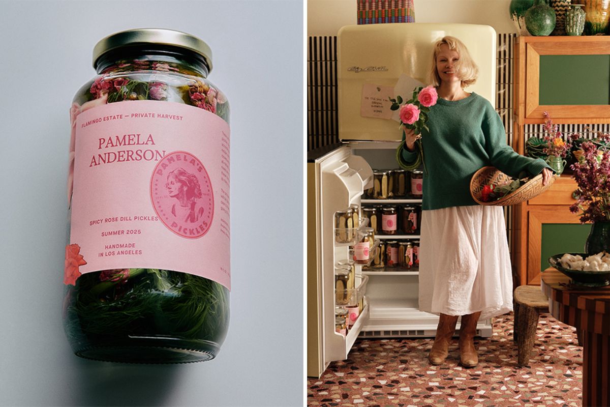 Памела Андерсон выпустила лимитированную серию маринованных огурцов