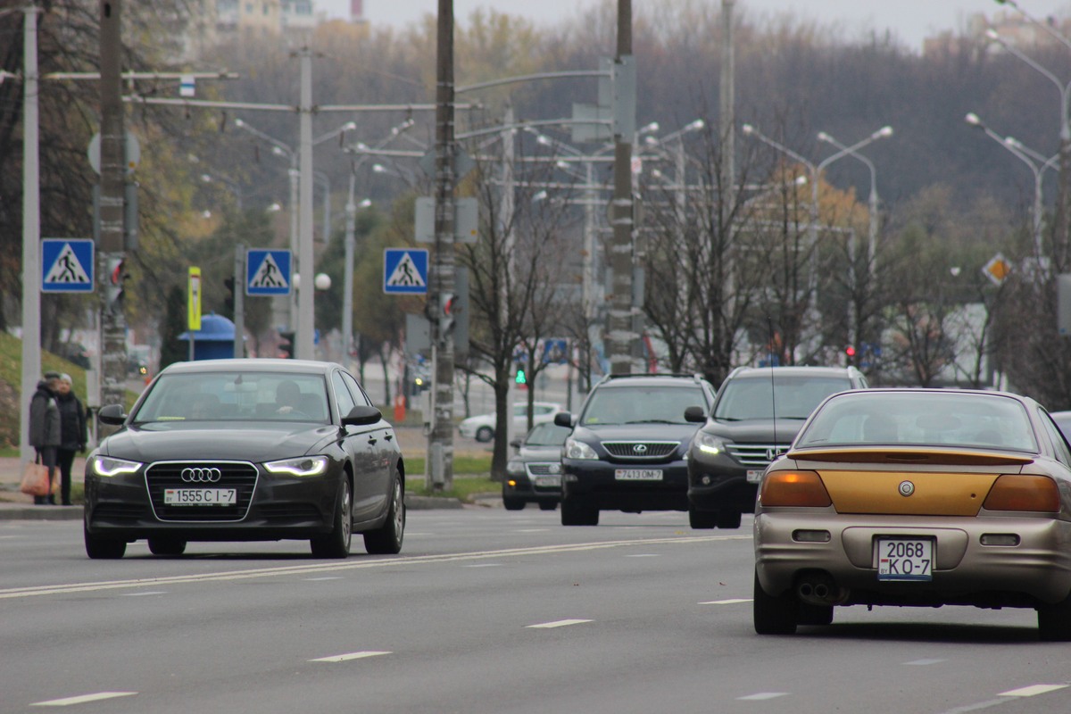 На участке проспекта Дзержинского в Минске до конца марта закроют движение в левых полосах