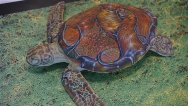 Черепаха, распечатанная на 3D-принтере