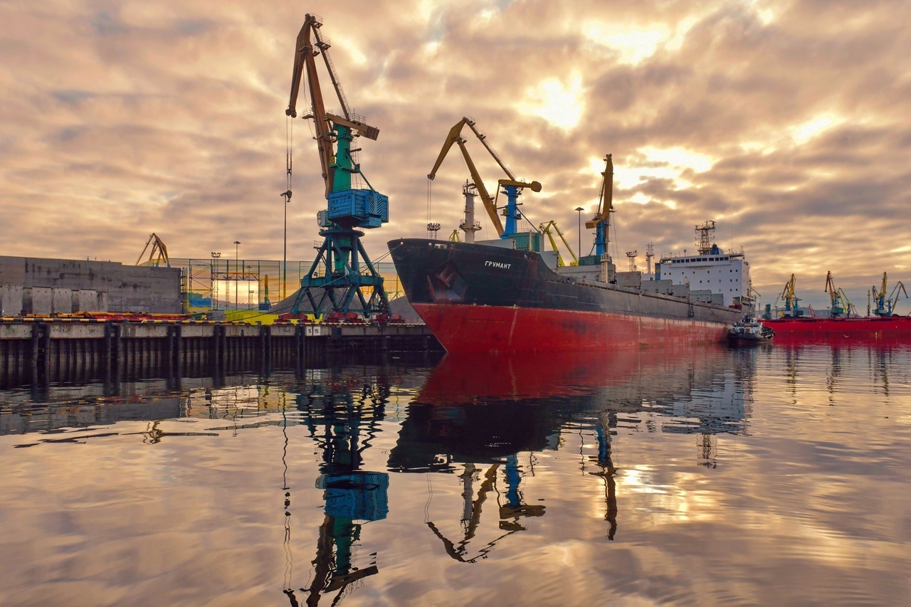 Объем перевалки белорусских грузов в порту Мурманска вырос в три раза