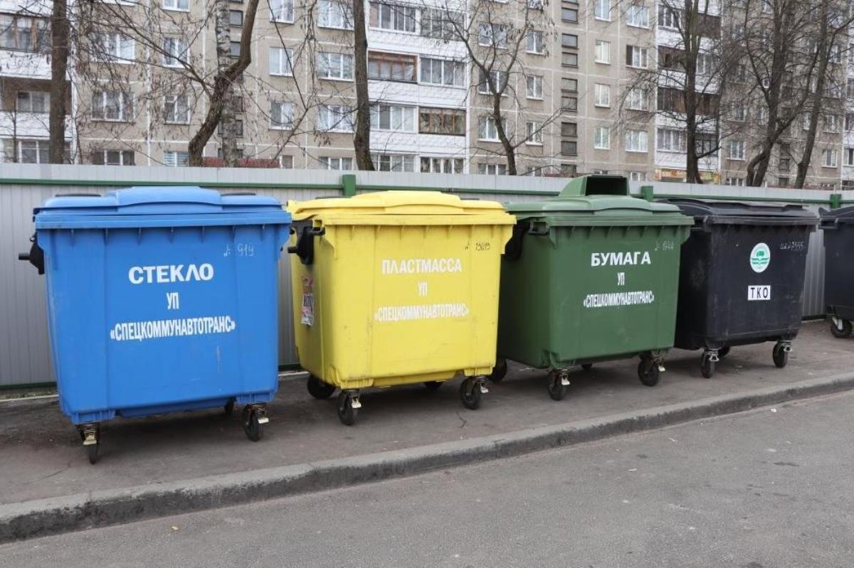 В Минске тестируют новую систему вывоза мусора