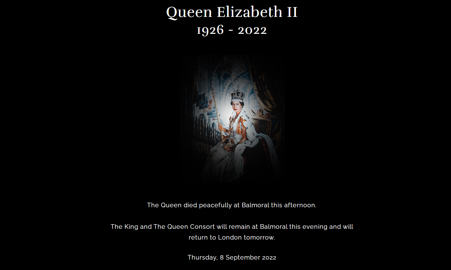 Британцы собираются у Букингемского дворца: Елизавета II умерла