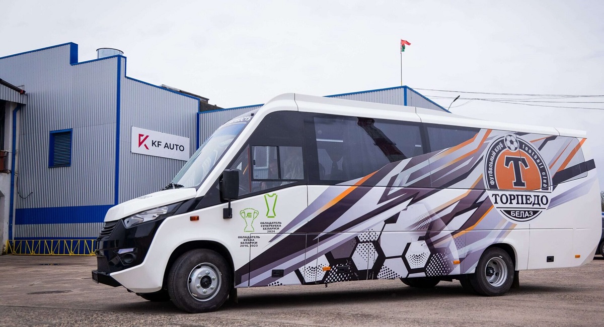 Белорусский автобус AVIOR представили на выставке в Челябинске. Что в нем нового