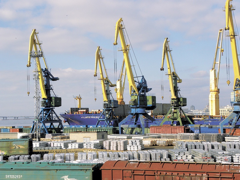 Беларусь увеличила экспорт через порты России в 4 раза