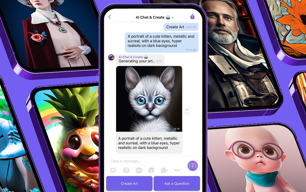 Viber запустил свой чат-бот на основе искусственного интеллекта