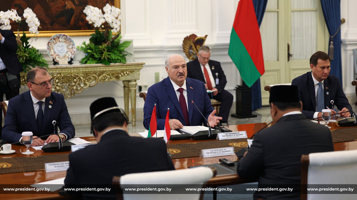 Лукашенко сообщил о договорах «на десятки миллионов долларов» между Беларусью и Индонезией