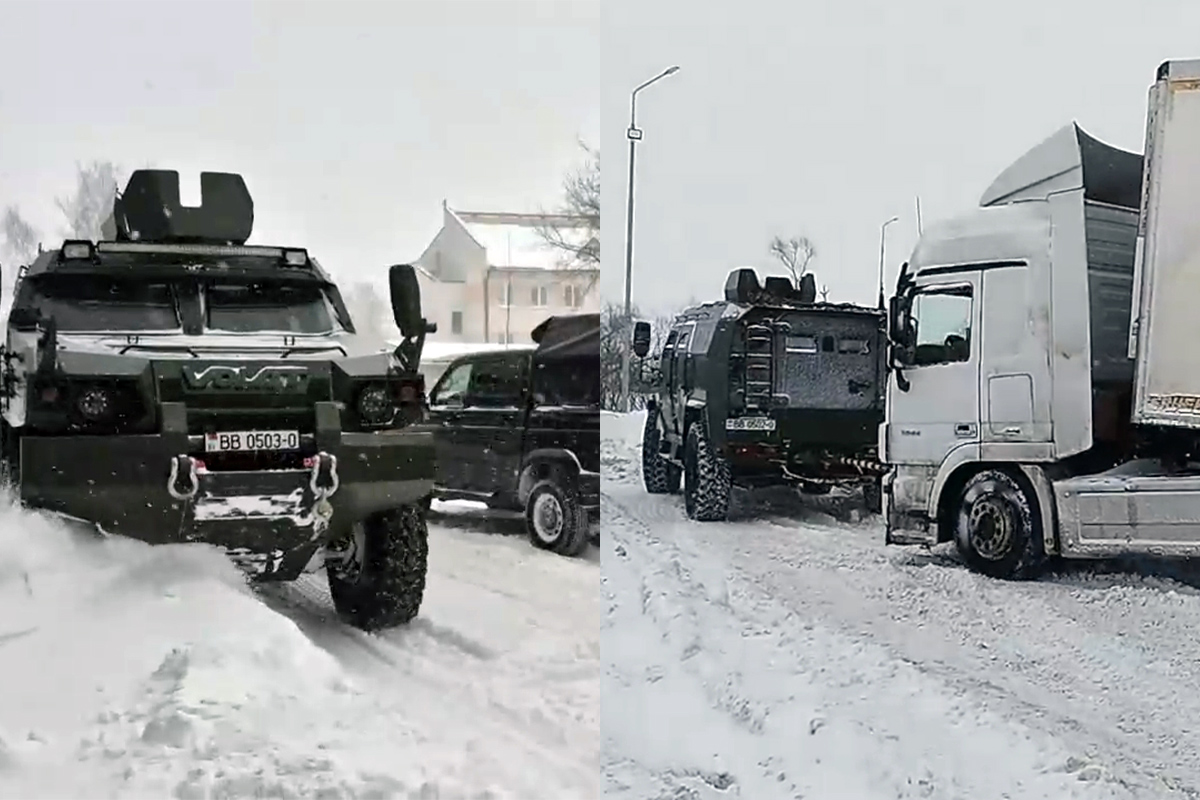 На уборку снега выведут вездеходы и БТРы, а некоторые дороги будут закрывать. Как в Беларуси сражаются с «Улли»