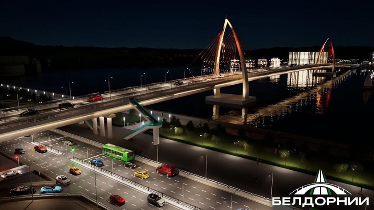 В Минске хотят построить вантовый мост. Как он будет выглядеть