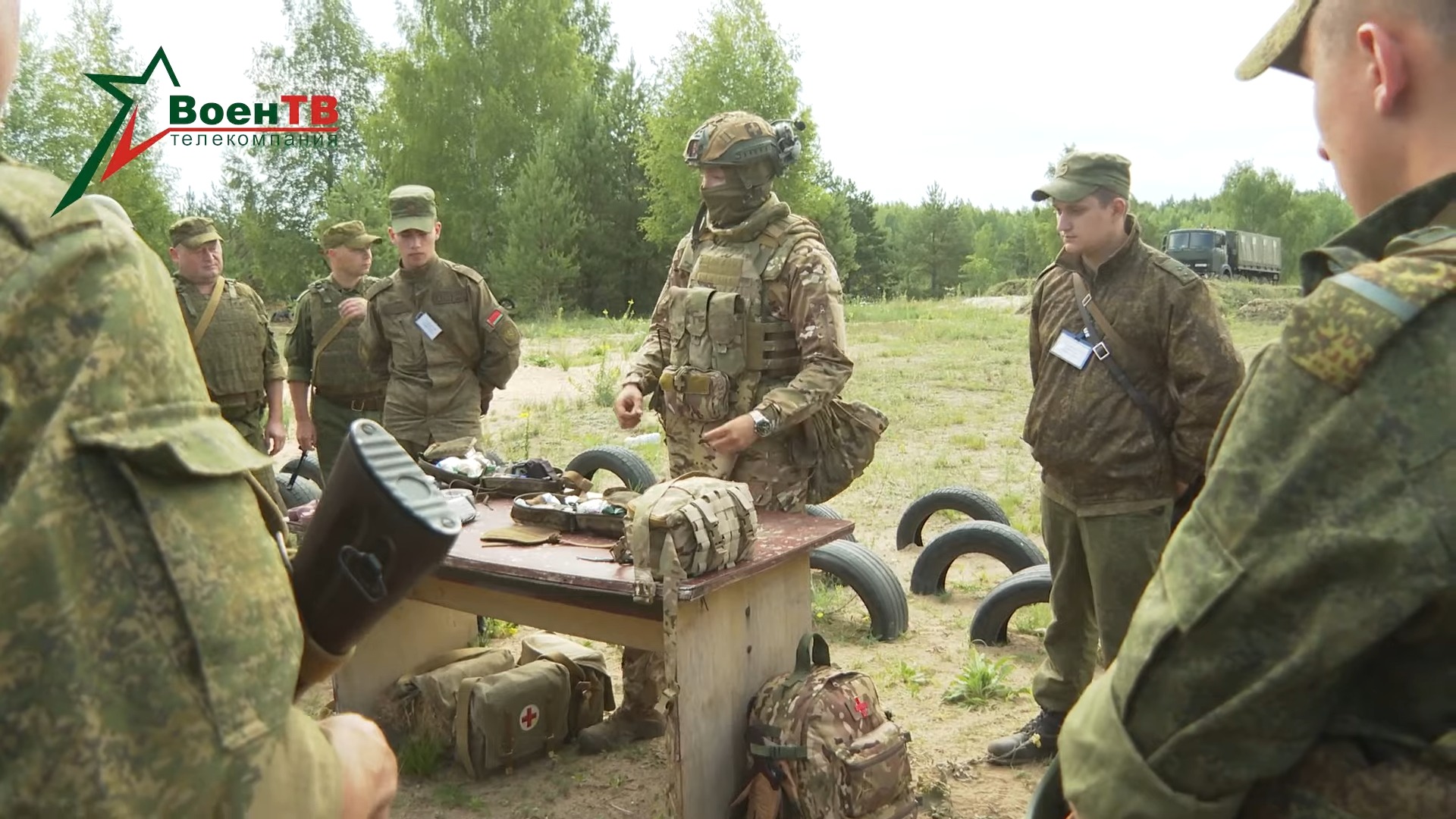 ЧВК «Вагнер» тренирует белорусских военных под Осиповичами