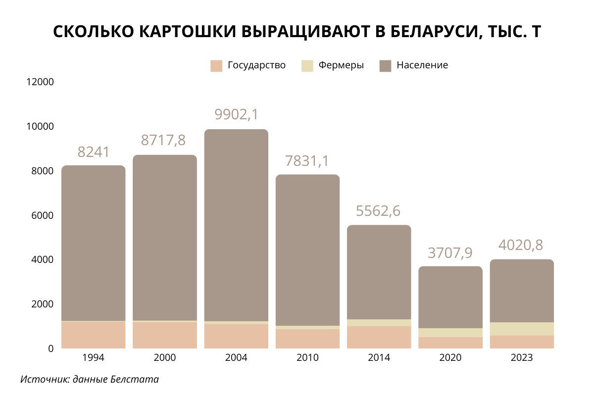 Почему выращивать картошку убыточно? Поговорили с фермером о том, зачем отпускать цены на главный продукт белорусов 