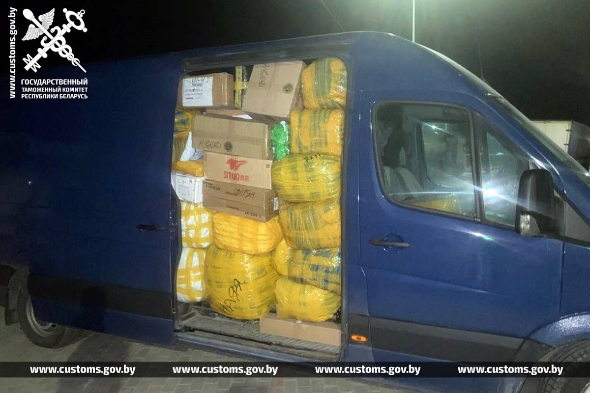 Таможня задержала товары на $120 тыс., которые белорусский ИП нелегально возил из России