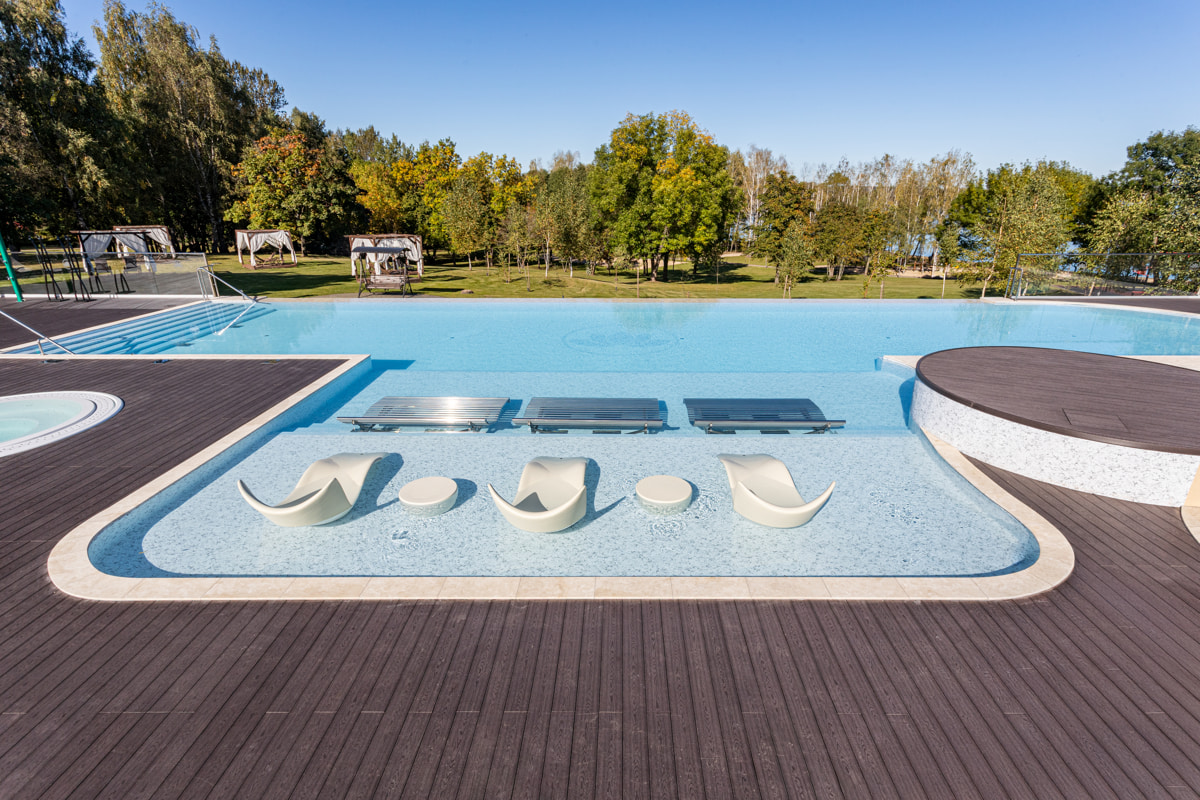 Единственный «инфинити» в Беларуси: в известном санатории появился необычный открытый бассейн